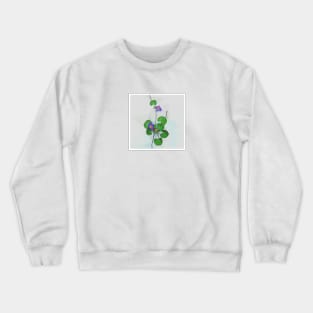 Real Floral Flower Plant 15 Crewneck Sweatshirt